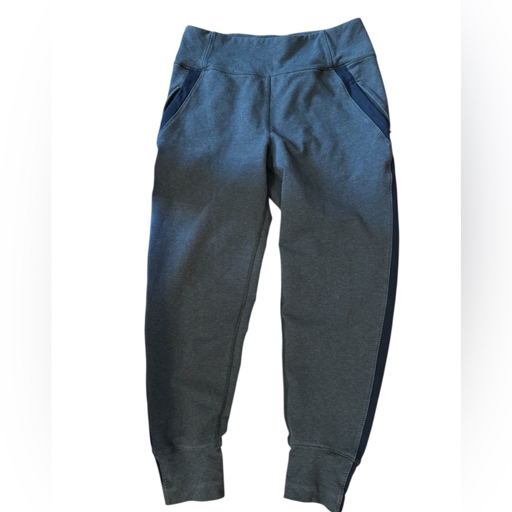lululemon athletica Gray and Navy Track Joggers